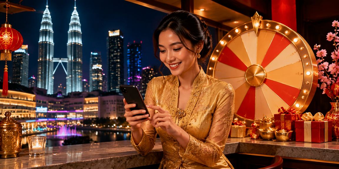 Acara lucky draw kasino eksklusif di Kuala Lumpur dengan tetamu berbaju kebaya
